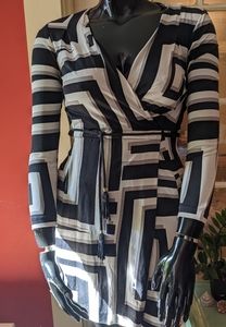 Classic DVF 'Deianira' knee length dress